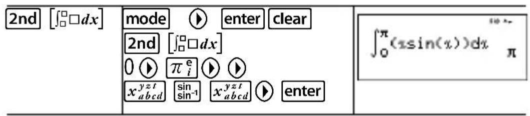 TEXAS INSTRUMENTS TI36X Pro - Exemple en mode Angle en radians - 1