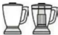 BOSCH SilentMixx MMB64G6M - Taça de fruta - 1