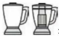 BOSCH SilentMixx MMB64G6M - תְרָה בְּרָה בְּרָה - 1