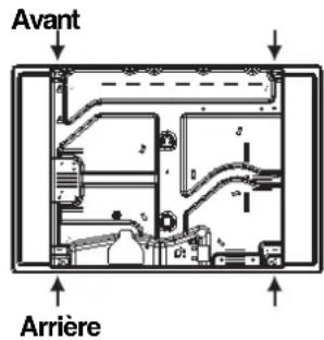 Ariston Thermo PC 640 TX - Schéma de fixation des crochets - 4