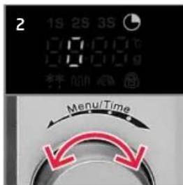 Koenic KMW253 - Az ora beallitasa Mikrohullamu sutes - 3