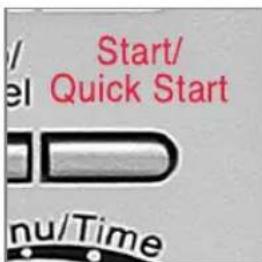 Koenic KMW253 - Press START/QUICK START. - 1