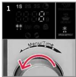 Koenic KMW253 - Tum MENU/TIME - 1
