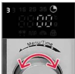 Koenic KMW253 - Clock setting Microwave cooking - 5
