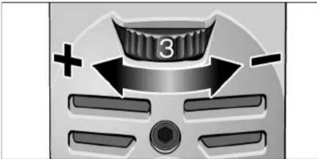 Flex LE 910 125 - Devir sayısı ön seçimi (sadece LE 9-10 125) - 1