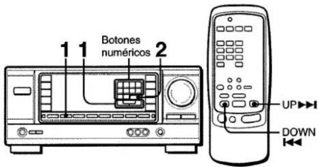 AIWA AVX220 - MEMORIZACION DE EMISORAS - 1
