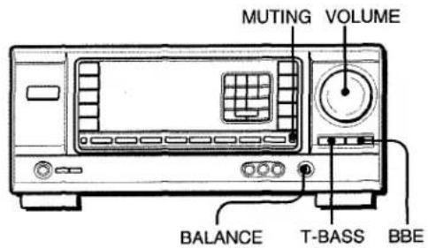 AIWA AVX220 - REGLAGE PERSONNEL DU SON - 1