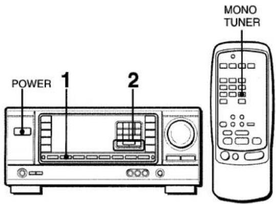 AIWA AVX220 - SINTONIA MANUAL - 1