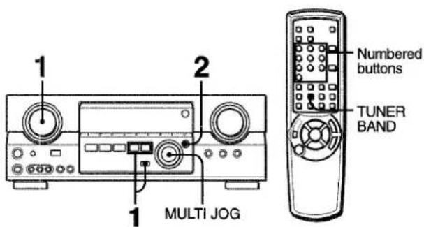 AIWA AVD55 - PRESETTING STATIONS - 1