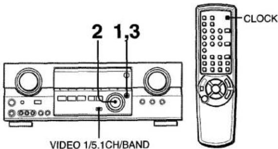 AIWA AVD55 - PUESTA EN HORA DEL RELOJ - 1