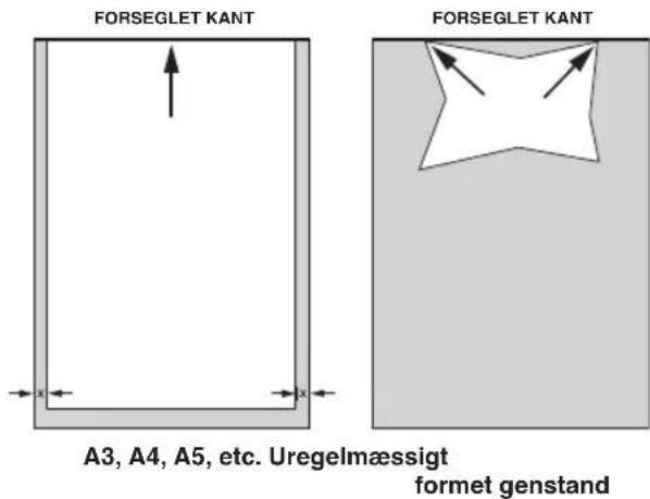 GBC Fusion 3200L - ilægning af dokumentet i lommen - 1