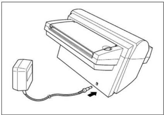BROTHER Cool LX1200 - Turning the machine on/off - 1