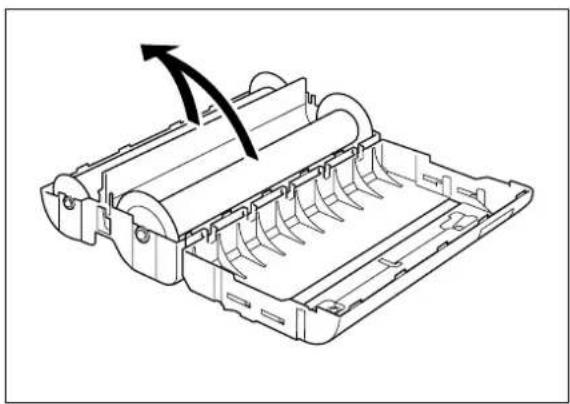 BROTHER Cool LX1200 - Installing/replacing the film roll in the cartridge - 3