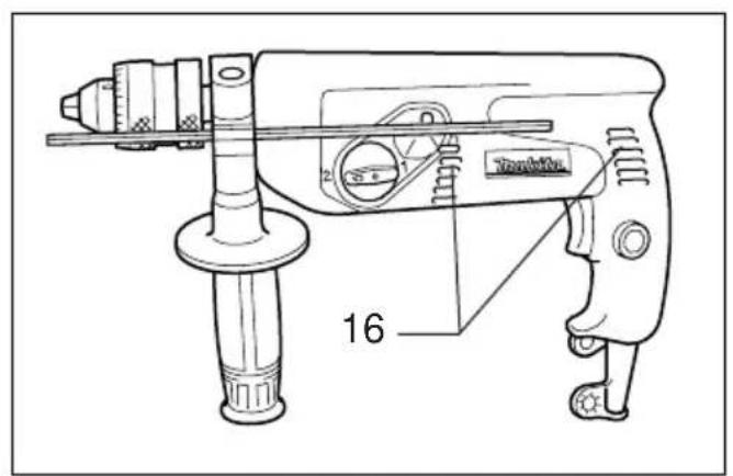 MAKITA HP2041 - GB 2-Speed Hammer Drill Instruction Manual - 13