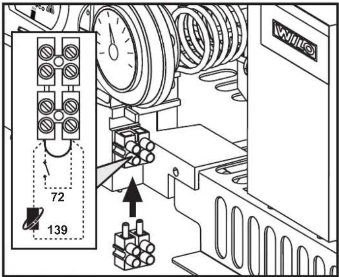 FERROLI DIVAcondens F24 - Elektrik terminaline erlisim - 1