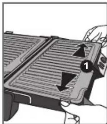TEFAL Ultra Compact Health Grill Classic GC3060 - 3.3\* - 13