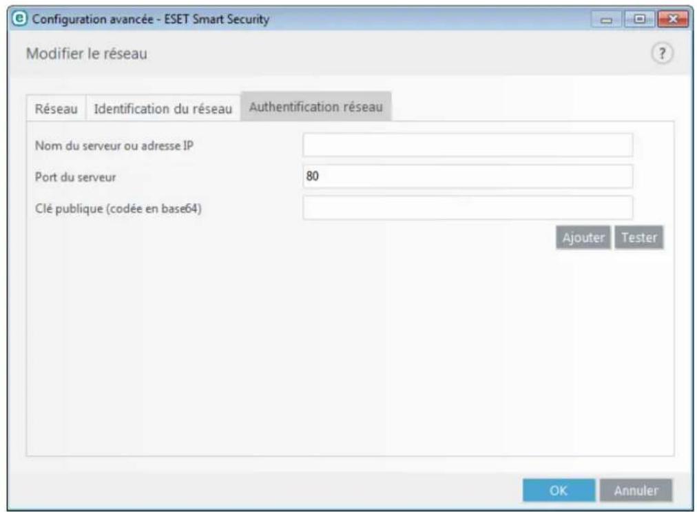 ESET Smart Security 9 - Authentication réseau - 1