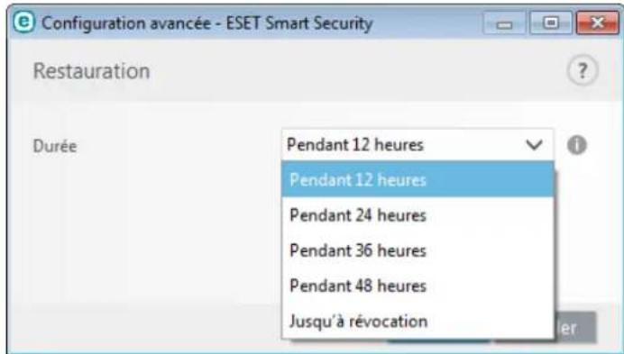 ESET Smart Security 9 - Annulation des mises à jour - 1