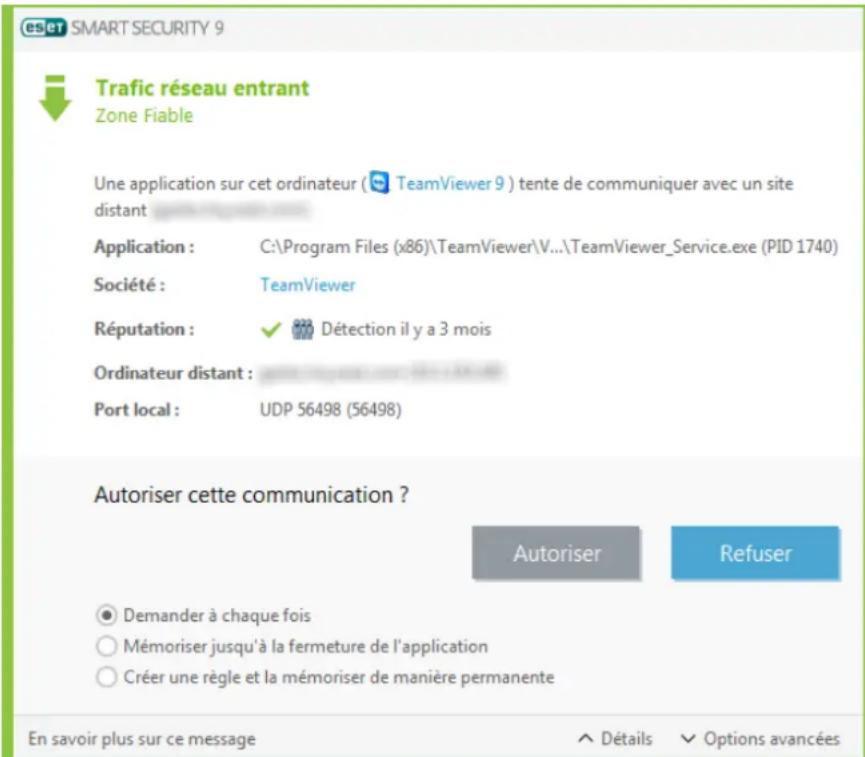 ESET Smart Security 9 - Comment autoriser la communication pour une certaine application - 1