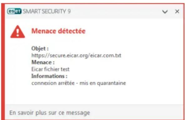 ESET Smart Security 9 - Comportement standard - 1