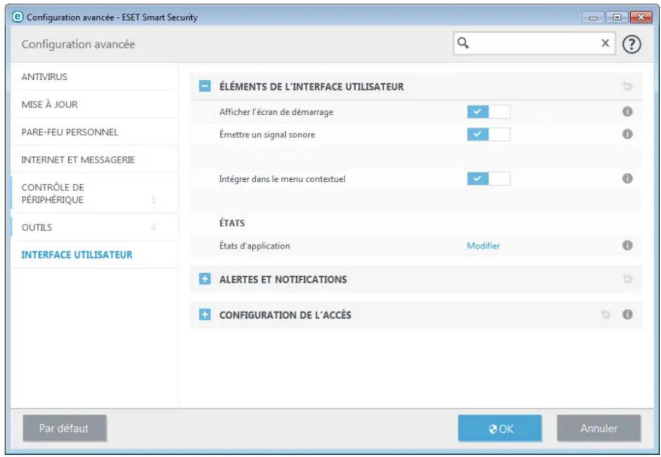 ESET Smart Security 9 - États - 1