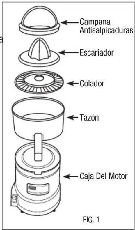 Waring Commercial JC4000 - MONTAJE (VÉASE FIG. 1) - 1