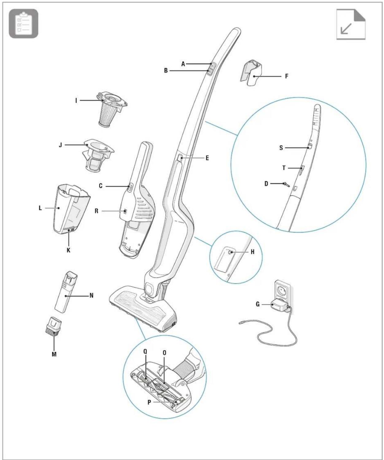 ELECTROLUX EERC70IW - Cordless vacuum cleaner - 2