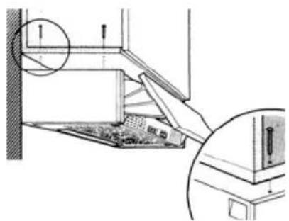 ELECTROLUX CE6010GR - GARTRAUKIO TVIRTINIMAS PO KORPUSU - 1