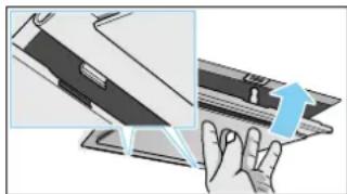 GAGGENAU AW230120 - Removing metal grease filter - 2