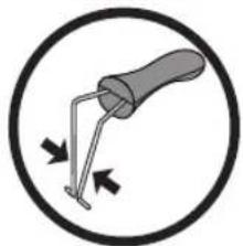 BESTRON AF450B - FUNZIONAMENTO - Collocamento della maniglia - 1