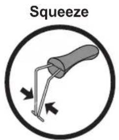 BESTRON AF450B - BENUTZUNG - Platzierung der Griff - 1