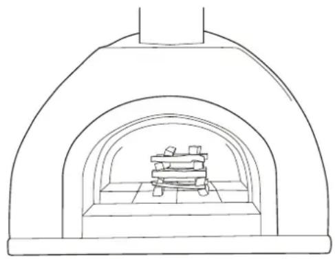 Jamie Oliver Woodfired oven - Oheč v strede - 1