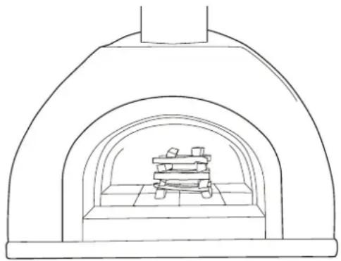 Jamie Oliver Woodfired oven - Stredové hoření - 1