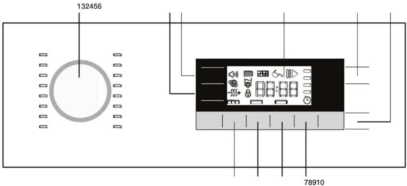 V-ZUG WTANTSWPl - Control panel - 1