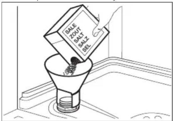 Como encher o deposito de sal 1