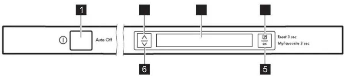 BANDEAU DE COMMANDE 1