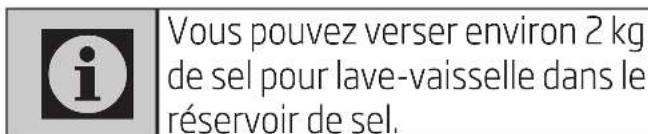 BEKO DFN100 - Ajout de sel - 10