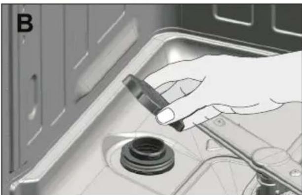 BEKO DFN100 - Ajout de sel - 5