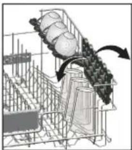 BEKO DFN100 - Support à hauteur ajustable du panier supérieur - 1