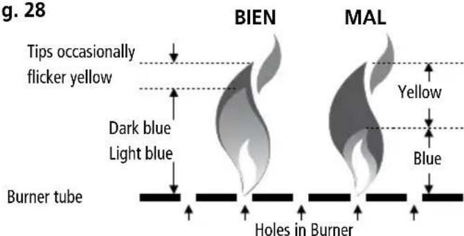 Super-Ego SEH019500 - Burner flame pattern - 1