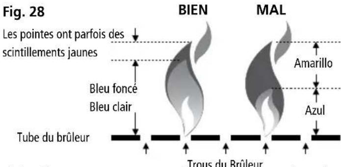 Super-Ego SEH019500 - Forme de la flamme du brûleur - 1