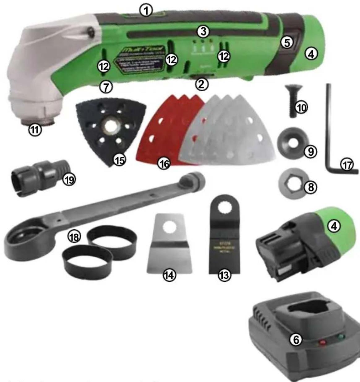 Passat MultiTool OS10.8 - 11) Wat werd toegeleverd - 1
