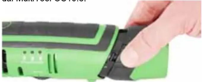 Passat MultiTool OS10.8 - 13) Rimozione e inserimento della batteria - 1