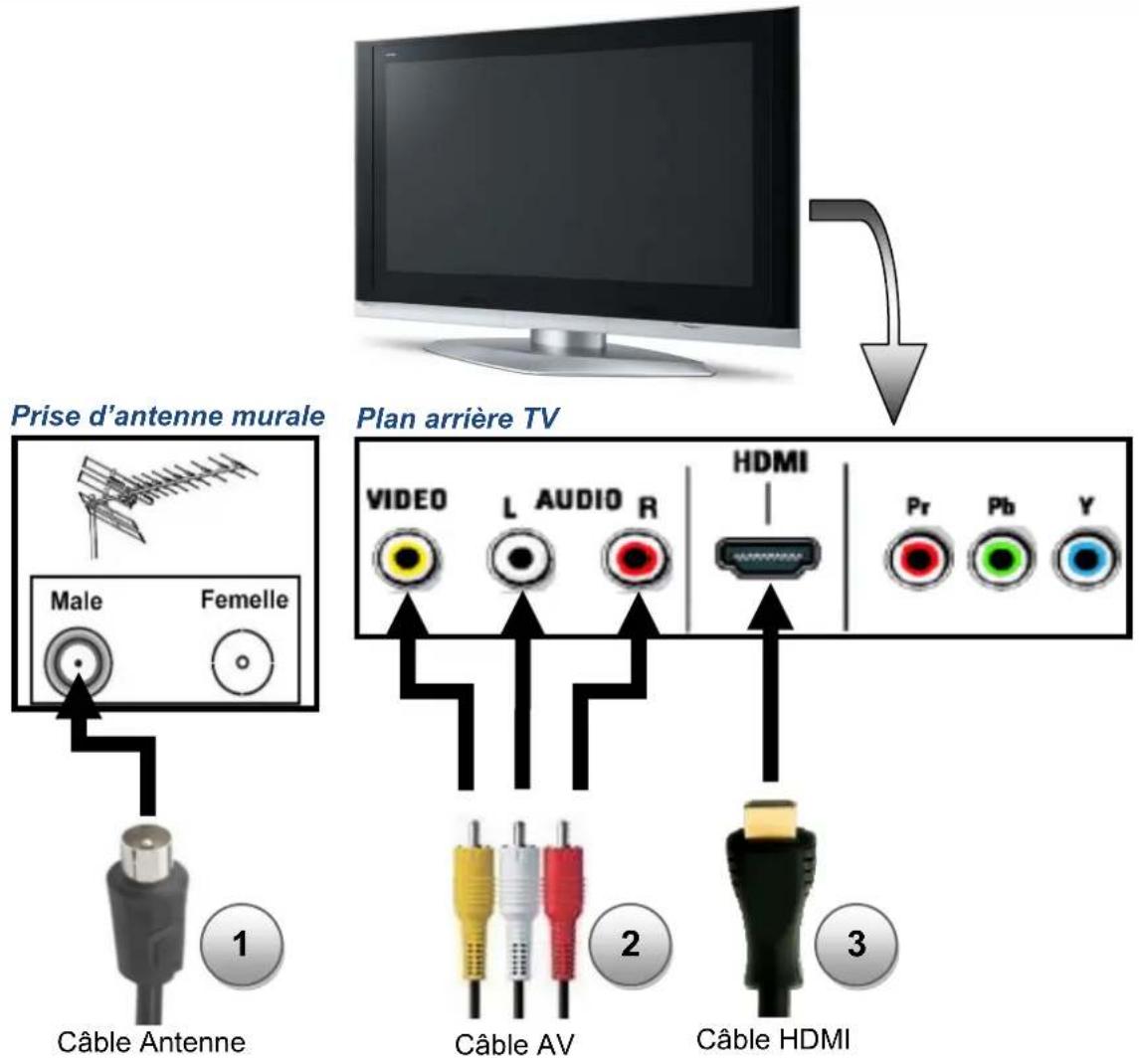 STOREX MediaZapper HD 2 - CONNECTER LE MEDIAZAPPER HD 2 À LA TV - 1