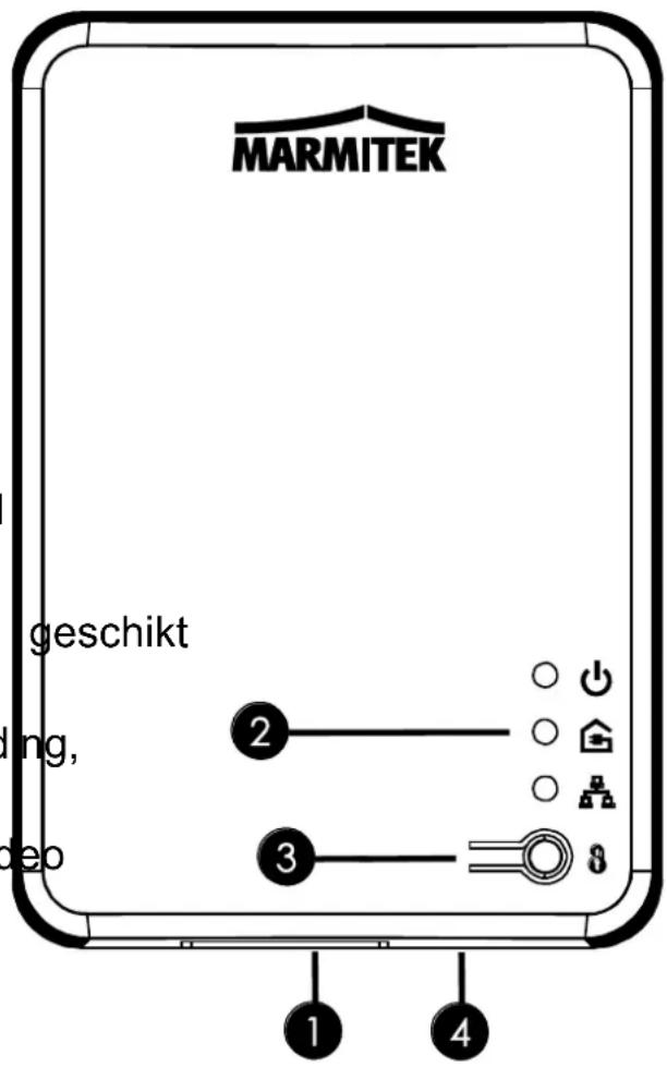 MARMITEK IPTV PLC 620 - Reset-knop: - 1