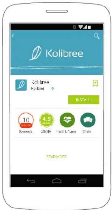 Kolibree Bluetooth - Installing the app on a mobile device - 5