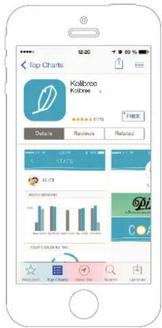 Kolibree Bluetooth - Installing the app on a mobile device - 2