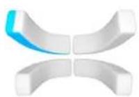 Kolibree Bluetooth - Brushing zones - 1