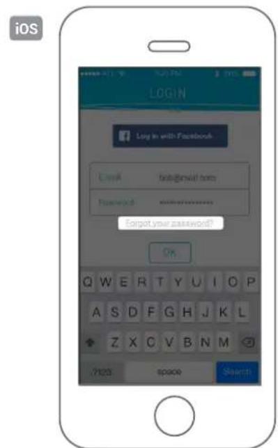 Kolibree Bluetooth - Forgotten or lost password - 2
