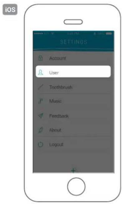 Kolibree Bluetooth - Modifying account or user information - 3